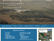Tablet Screenshot of fairfieldcountyairport.com